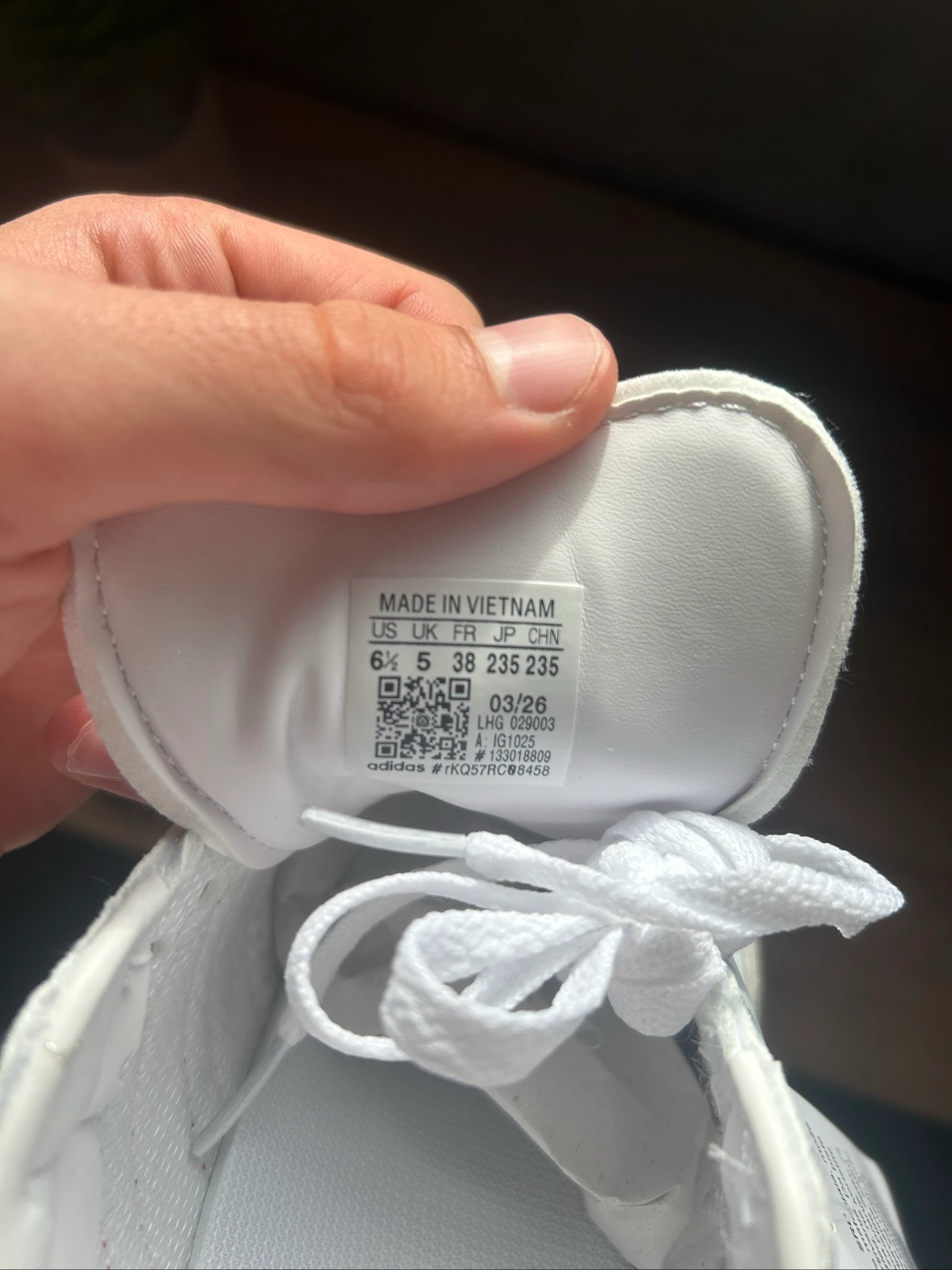 Samba adidas OG branca e vermelha tamanho 38 – photo 3